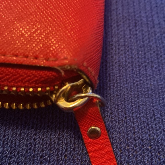 Red Kate Spade Used Wallet; some where but still good condition. Lots of pics - Picture 14 of 15